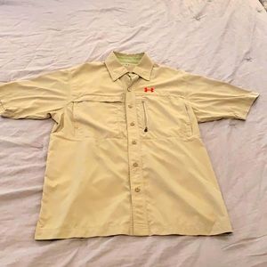 Under Armour vented button shirt